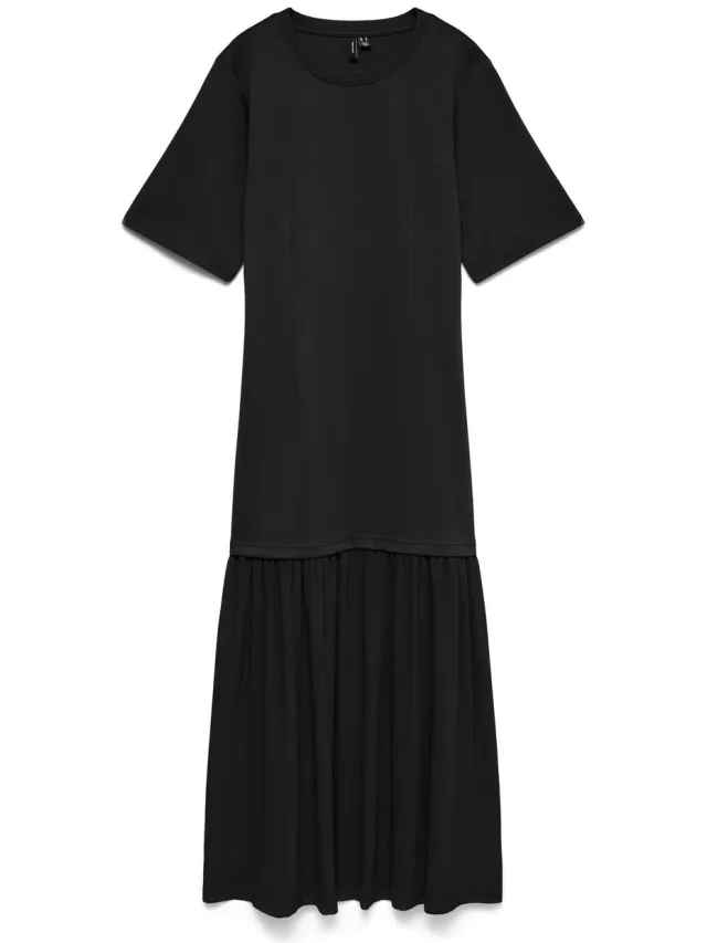 Vero Moda Jurk VMBRENDA Lange jurk Black 1