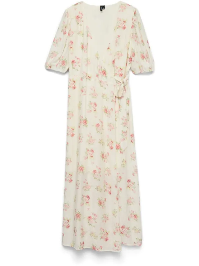 Vero Moda Jurk VMBELLA Midi-jurk birch 1