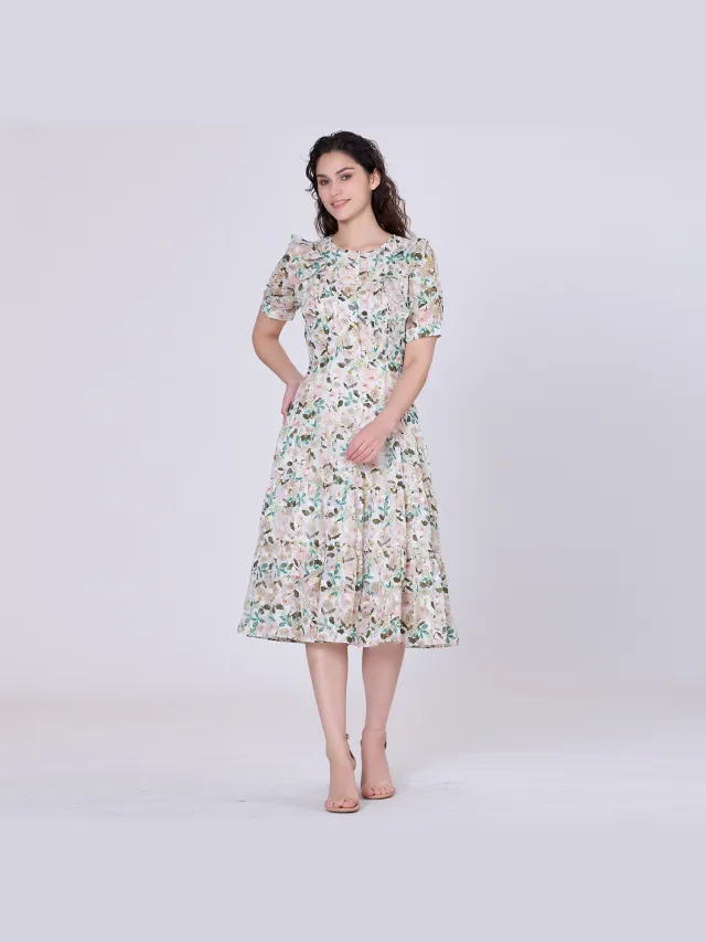 Smart & Joy Bloemprint theejurk Wit