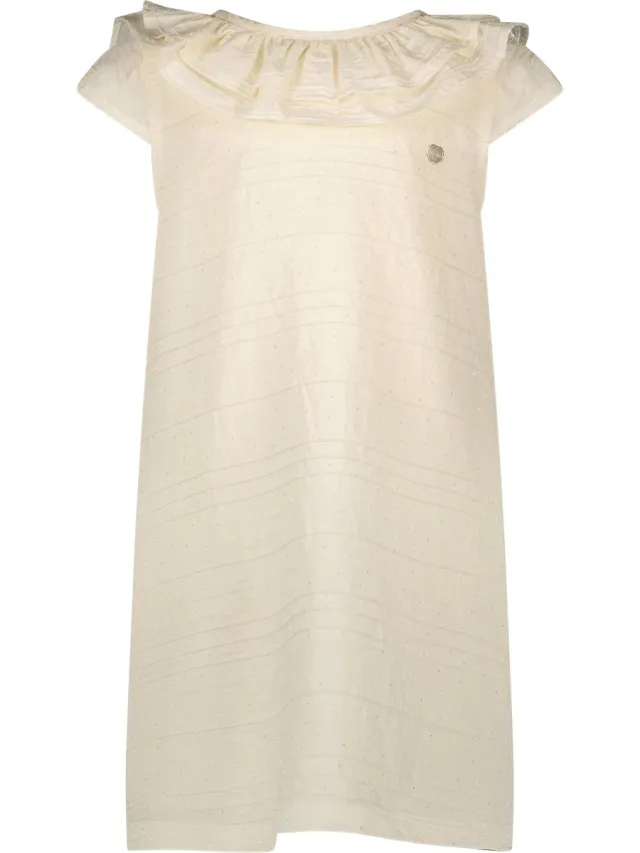 Le Chic Meisjes Jurk SALUCA C402-5868 Off White