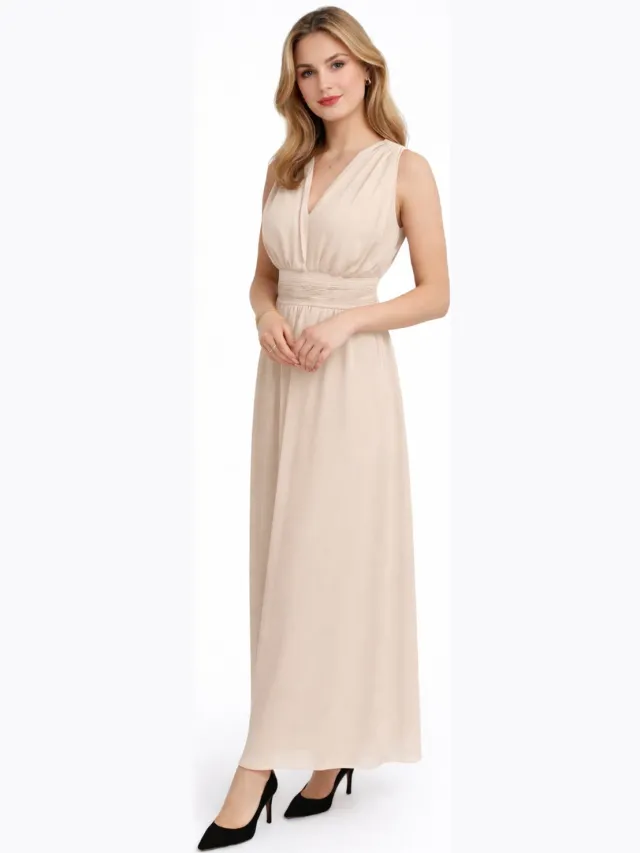 Elara Freizeitkleid Beige