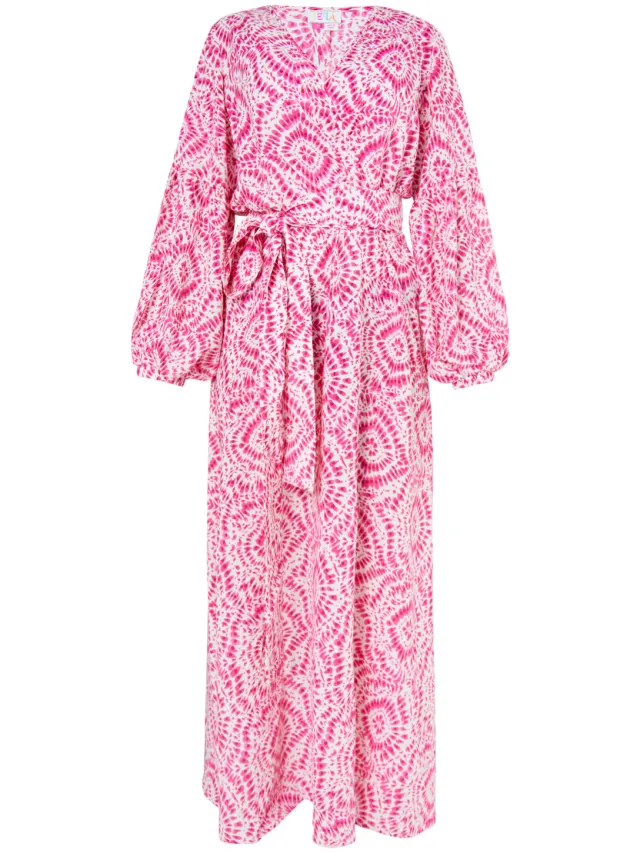 IZIA Maxi-jurk met print Dames roze