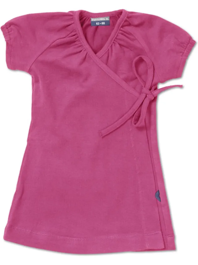 Silky Label jurkje supreme pink - korte mouw - roze