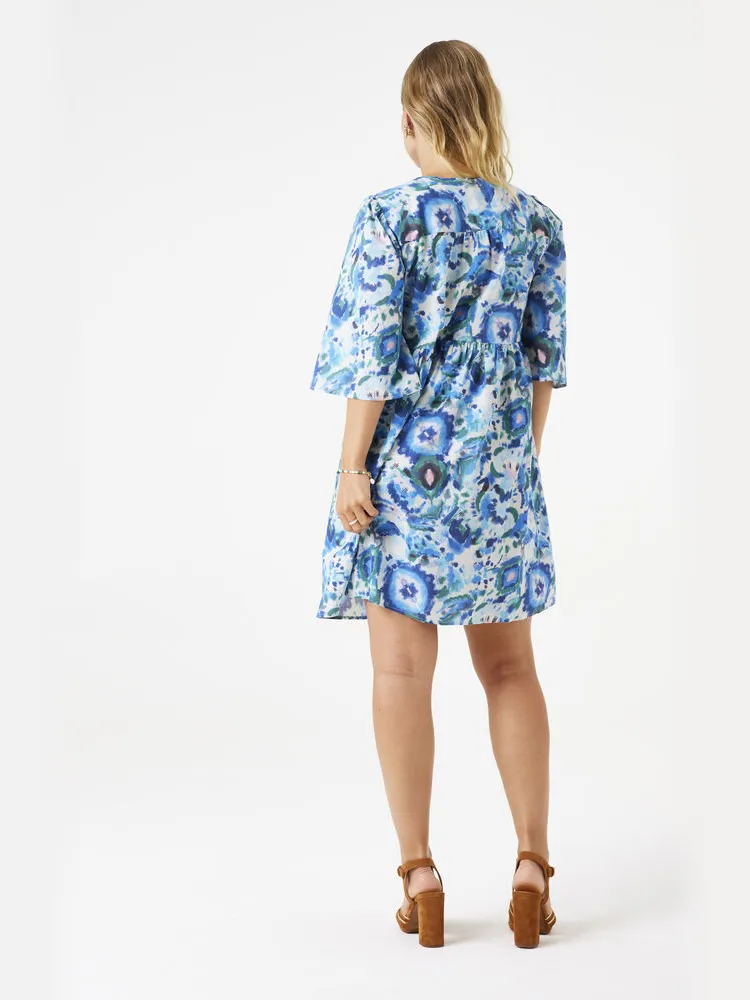 Garcia Jurk met print blauw, foto 2