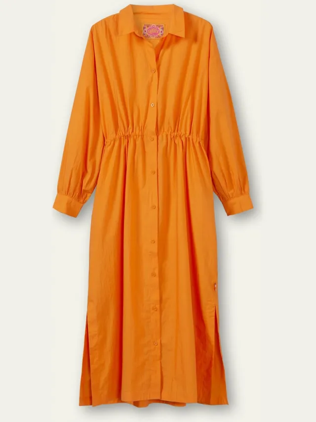 Oilily Daphne - Jurk - Dames - Lang - Oranje - 42