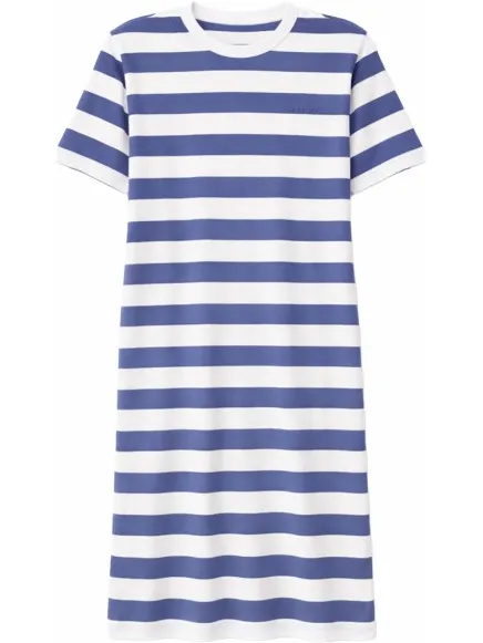 Mazine Women's Bold Striped Jersey Dress - Jurk, wit