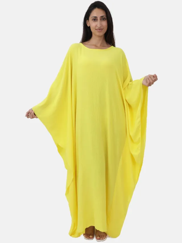 Elara Maxikleid Gelb