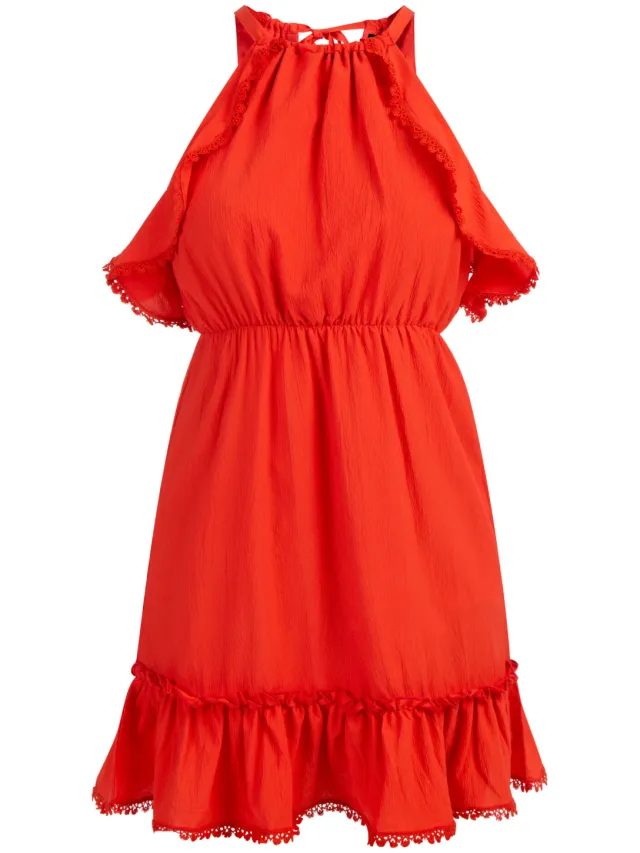 Faina Mini-jurk Dames rood, foto 2