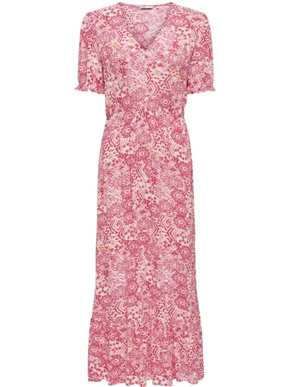 Only maxi jurk roze, foto 2