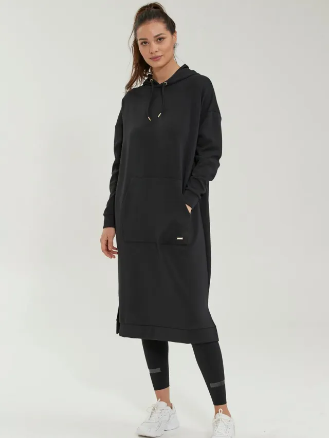 Athlecia Winterkleid Pasarna zwart