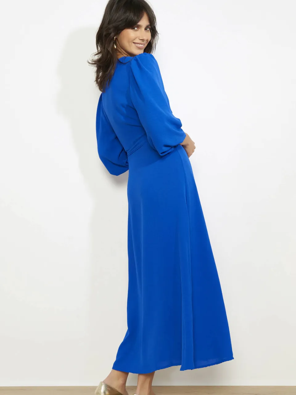 LOLALIZA A-lijn jurk blauw, foto 2
