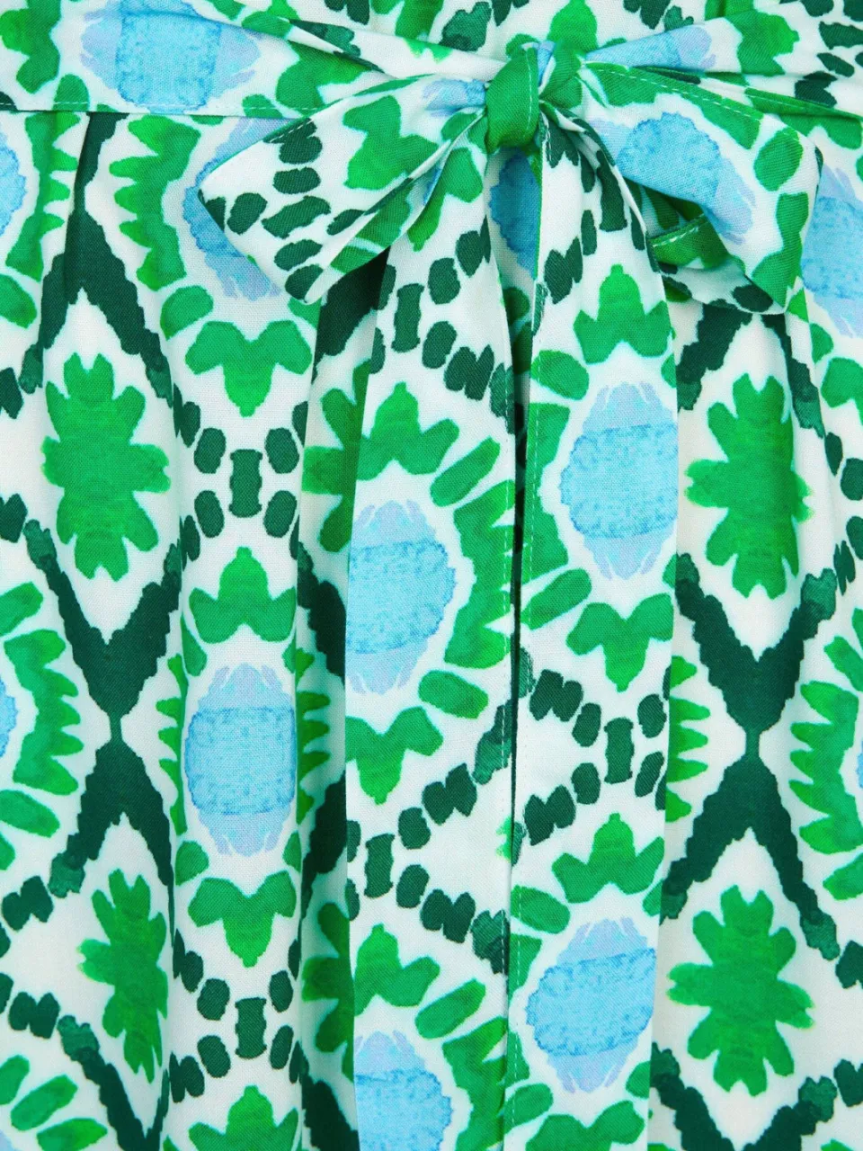 Miss Etam midi jurk multi groen, foto 4