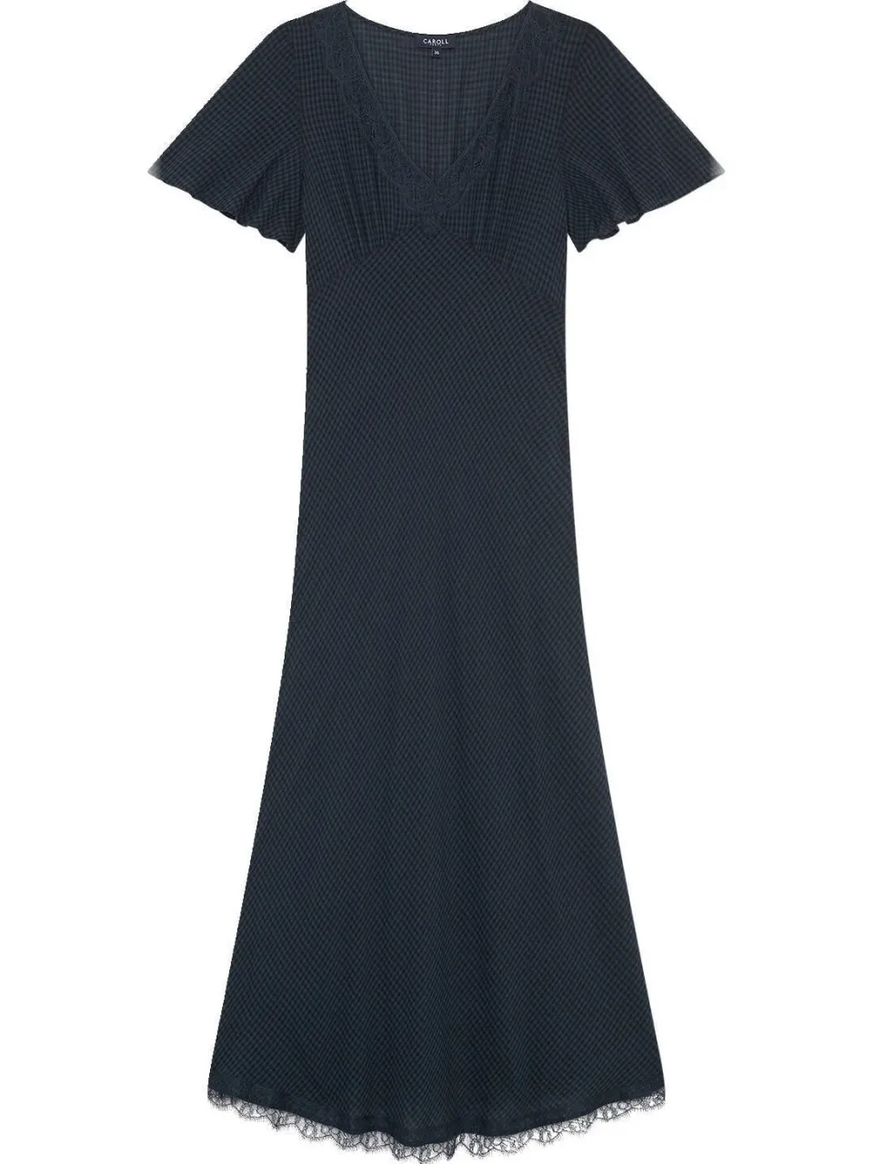 Caroll midijurk - marineblauw, foto 2