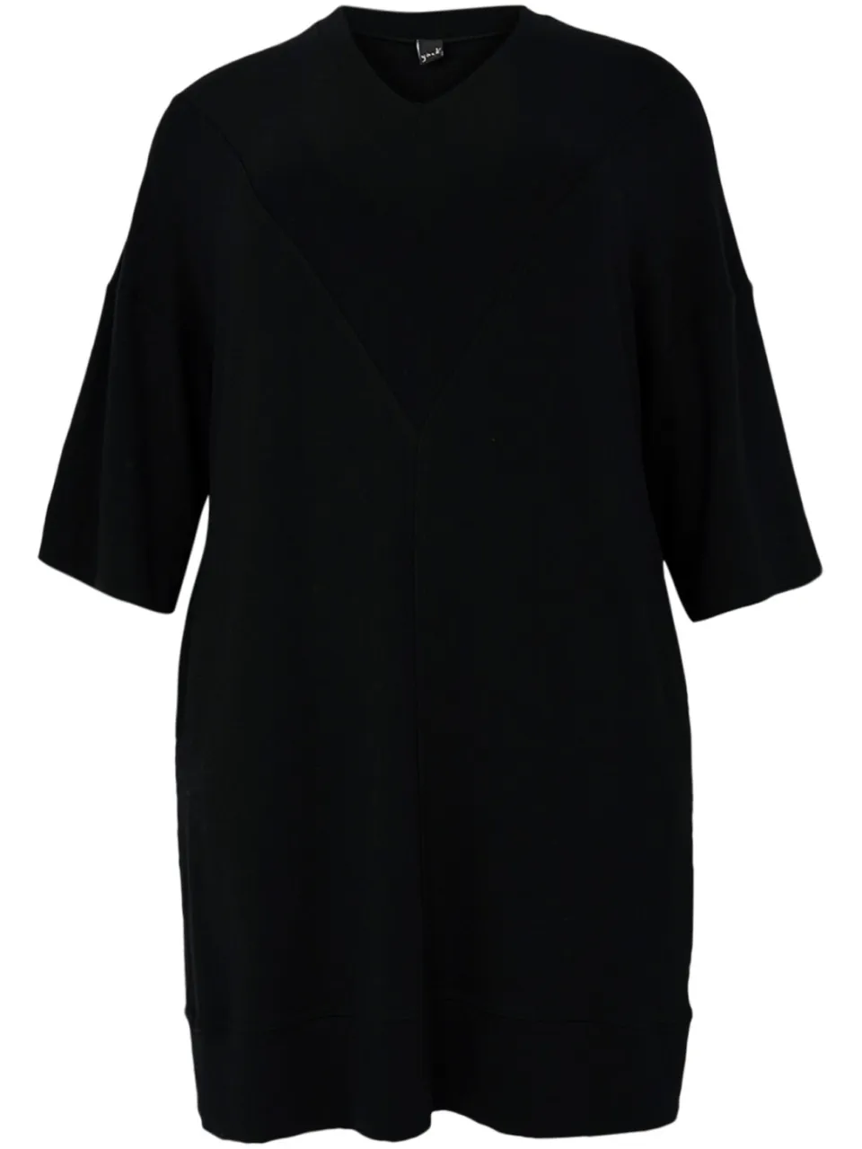 Yoek Sweater-jurk LOUNGE | Zwart, foto 3