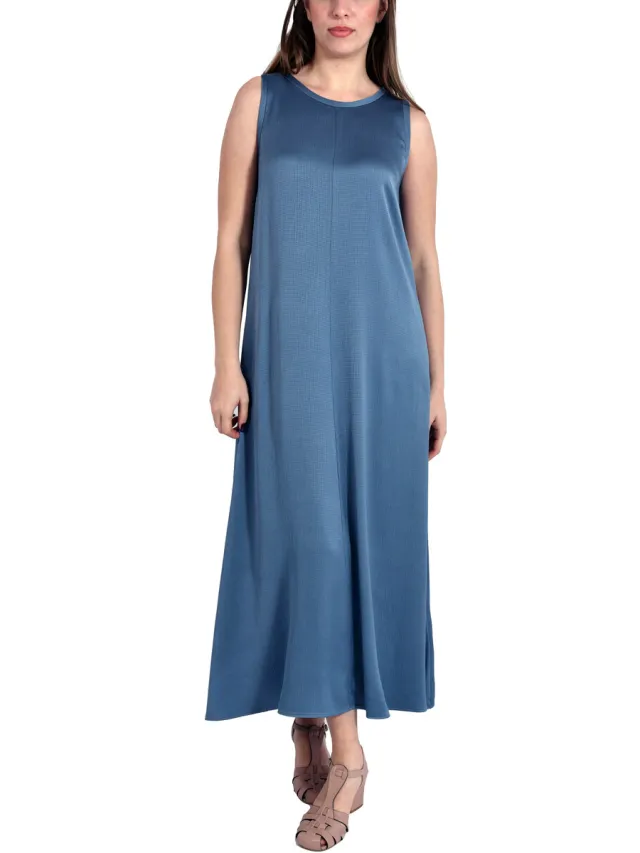 Emme Marella Lange Jurk Emme Marella EMMUGUALE Blauw