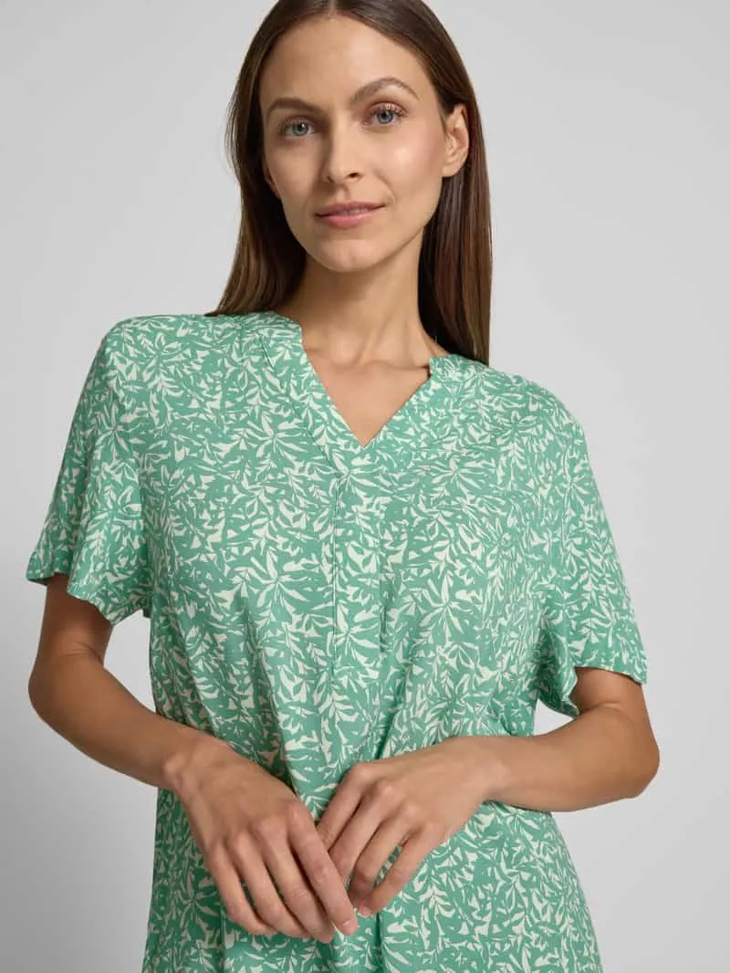 Tom Tailor Oversized mini-jurk van pure viscose mintgroen, foto 4