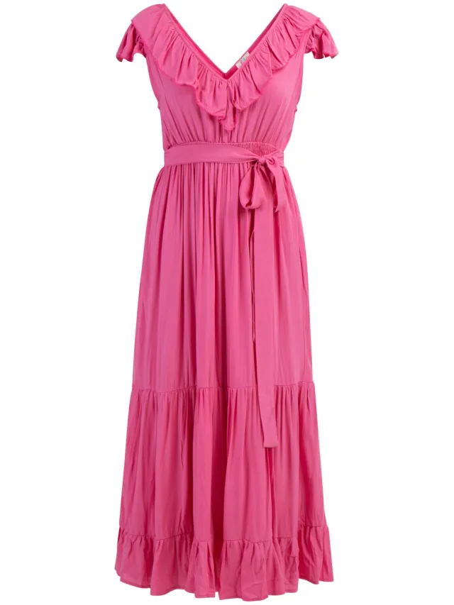 IZIA Maxi jurk Dames roze, foto 2