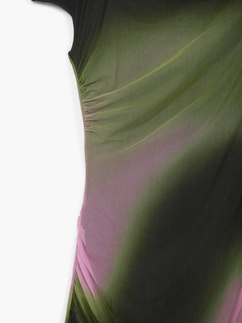Desigual midi zomerjurk met print groen, foto 3