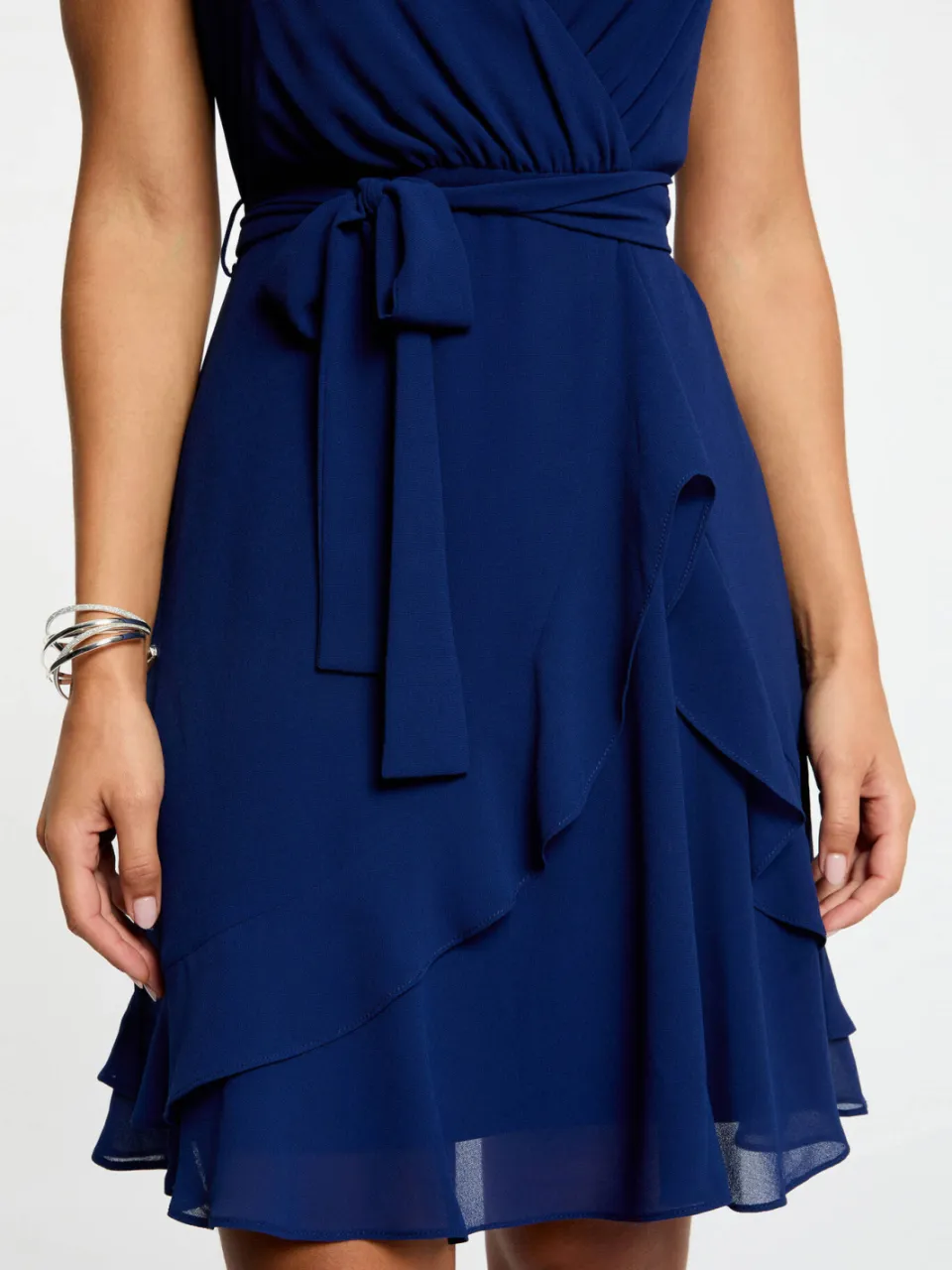 Morgan jurk donkerblauw, foto 3