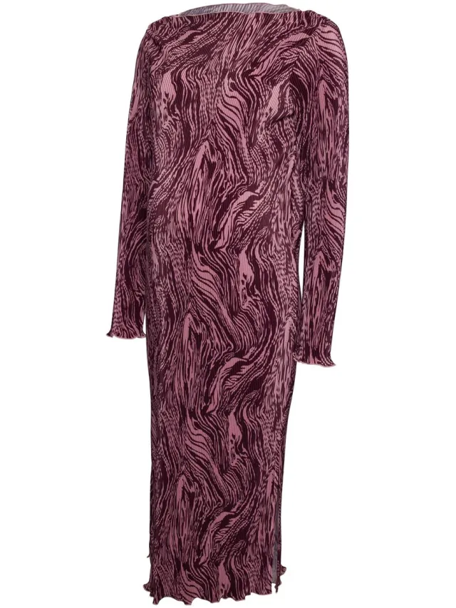 Mamalicious MLAURA LS JRS MIDI DRESS - Dames - Mini jurken Winetasting