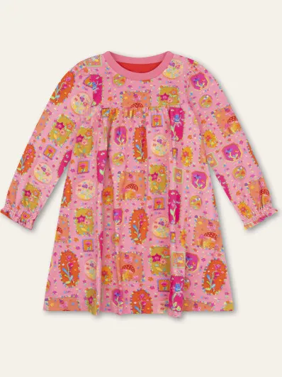 Oilily Dwarf jurk veelkleurig