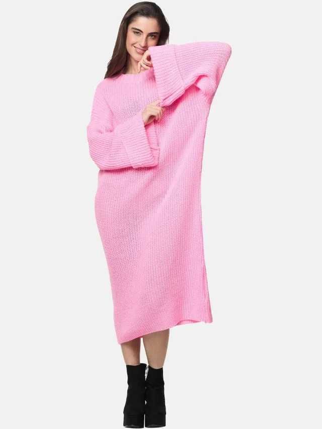 Elara Strickkleid Rosa