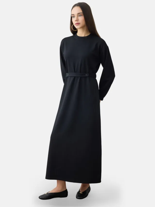 Refka Modest Dress Refka Zwart