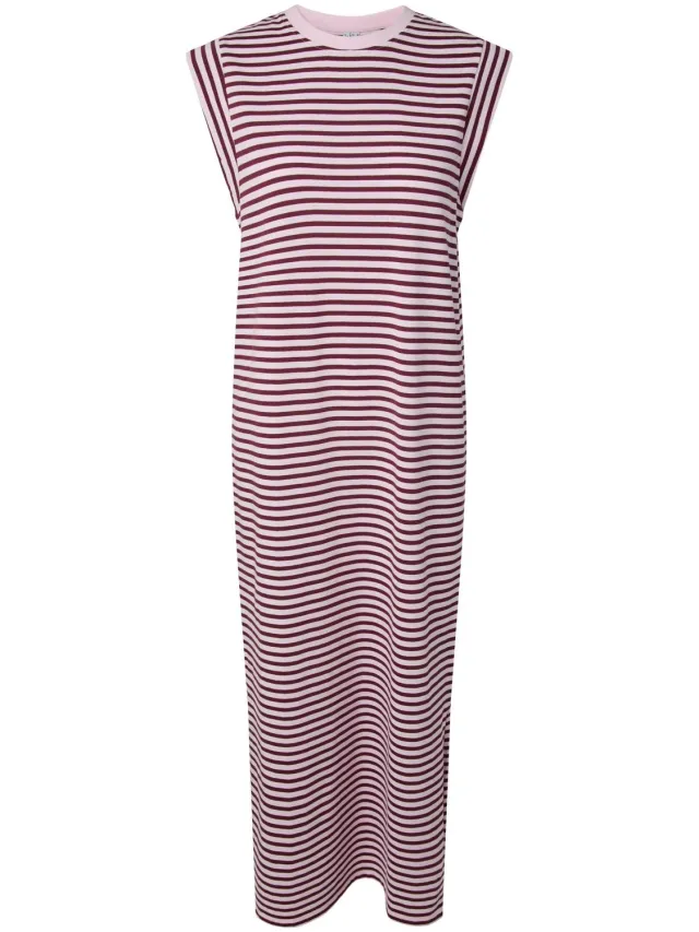 Pieces maxi-jurk PCSADIE Roseate Spoonbill1