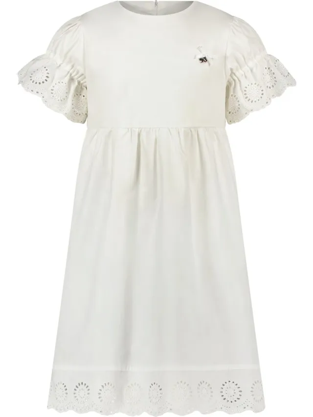 Le Chic Meisjes Jurk SORAYA C212-5808 Off White