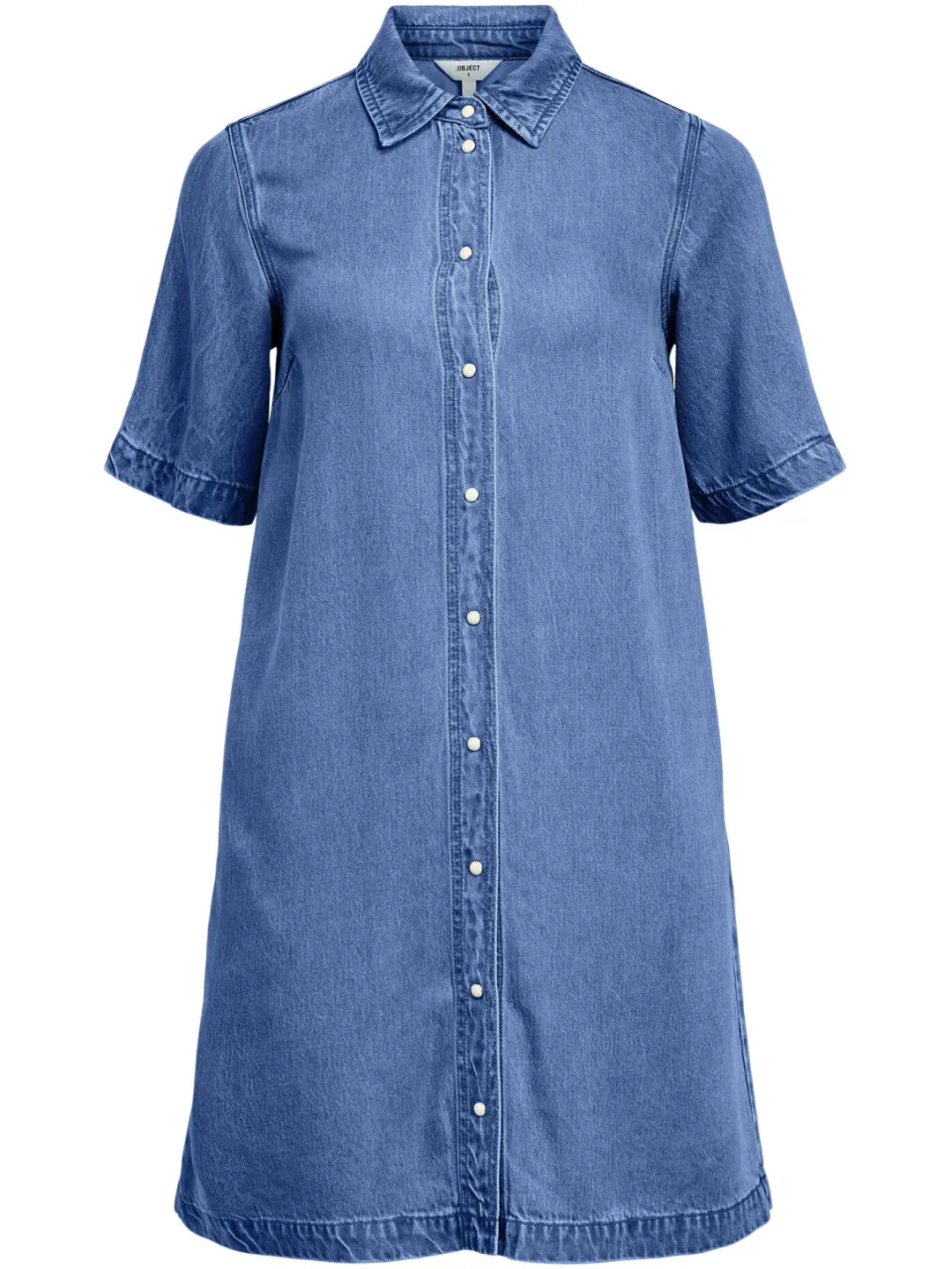Object denim blousejurk, foto 2