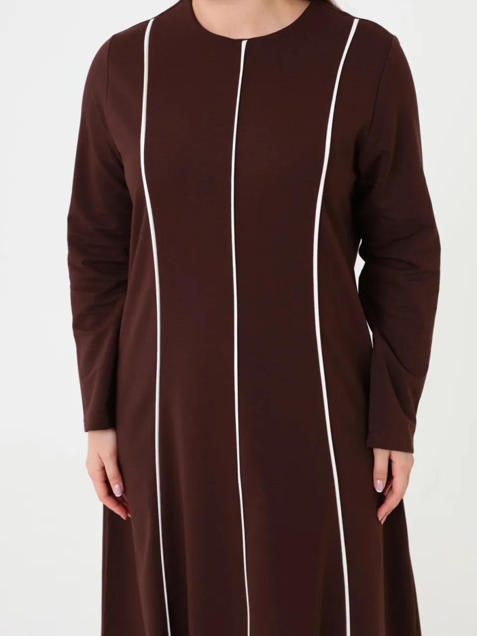Plus Size Dress Alia bruin, foto 2