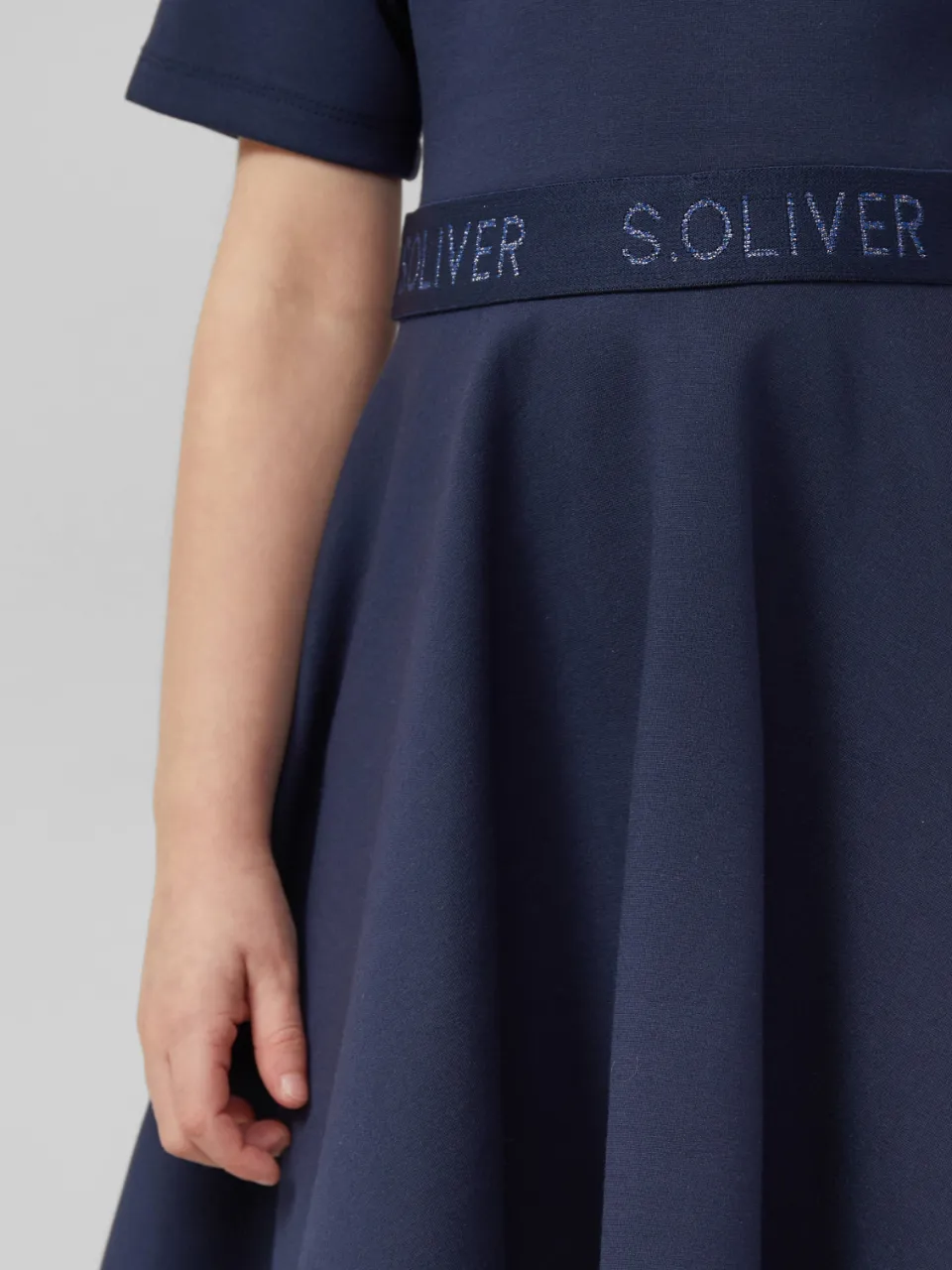 s.Oliver A-lijn jurk donkerblauw, foto 4