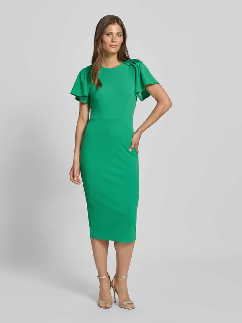 Lipsy Cocktailjurk met plooien Groen