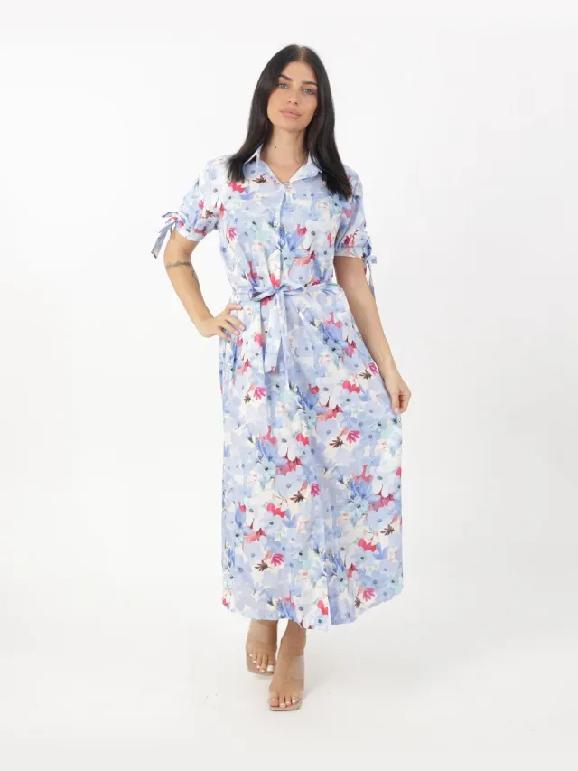 Elara Kleid Hellblau