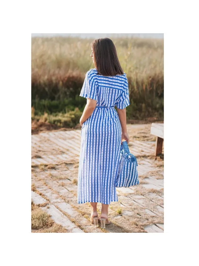 Isla Bonita By Sigris Jurk Isla Bonita By Sigris Jurk Blauw