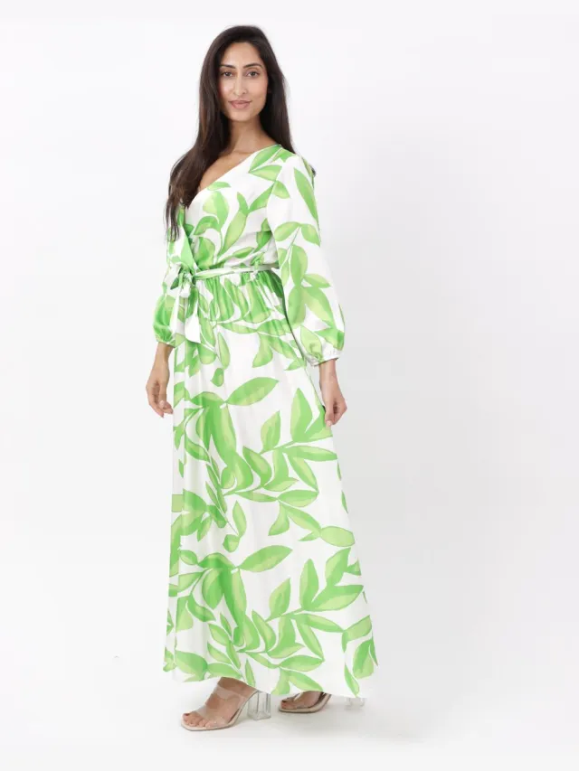 Elara Midikleid Grün