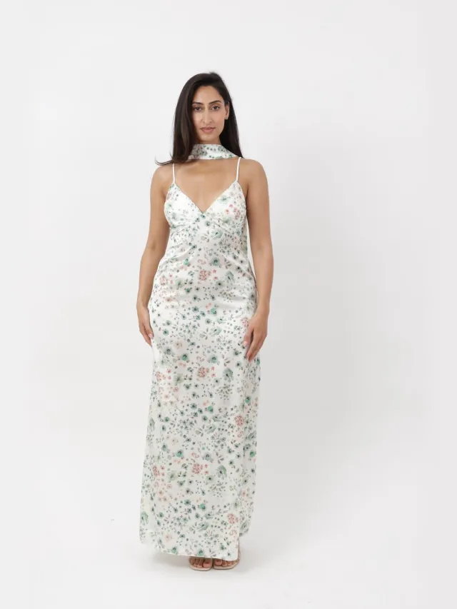 Elara Maxikleid Grün