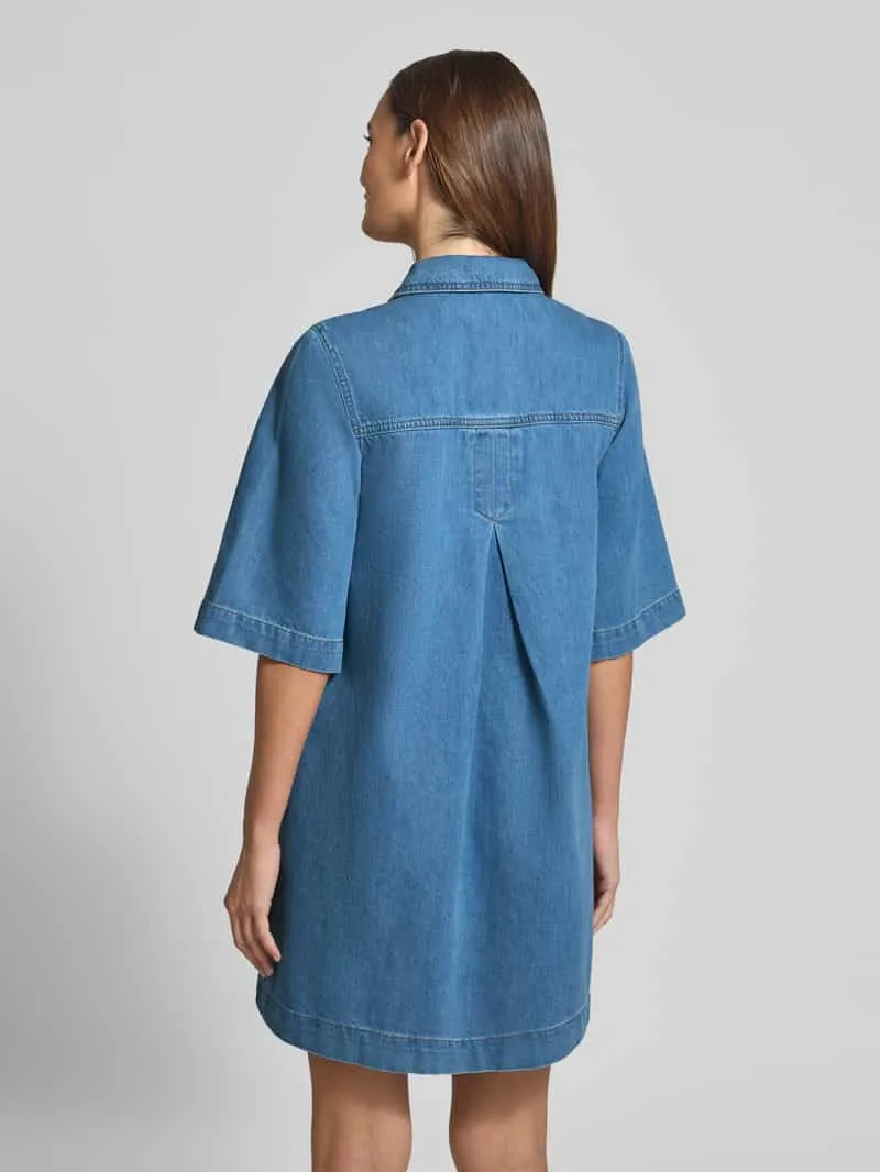 MbyM Denimjurk met borstzakken Model 'Mira', foto 3