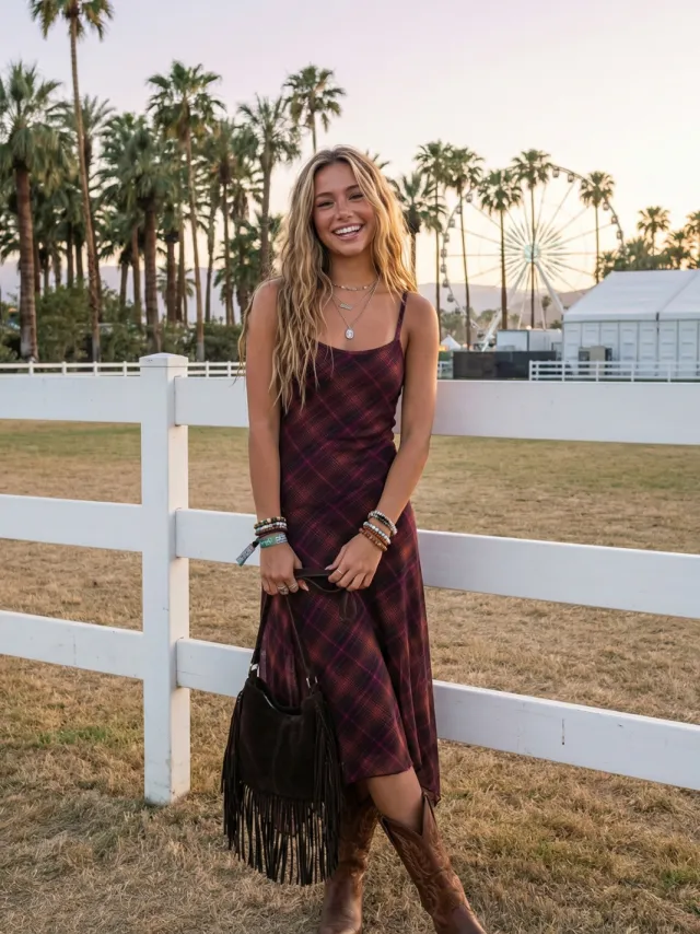 Trendyol TRENDYOLMİLLA Dames Bordeaux Geruit Midi Mouwloos Casual Asymmetrisch Jurken Bordeauxrood