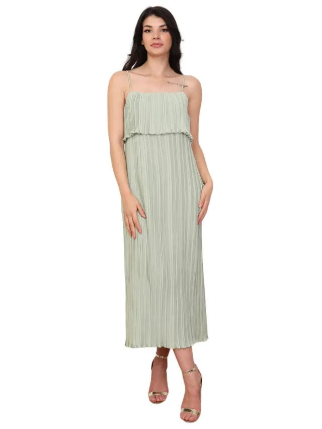 La Modeuse Jurk La Modeuse 71290_P167487 Groen