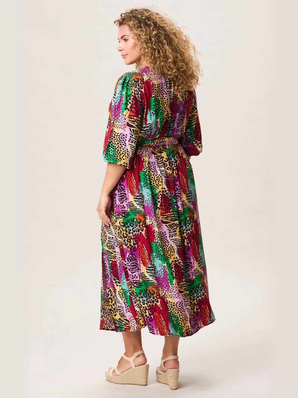 Miss Etam Plus zomerjurk multi, foto 4