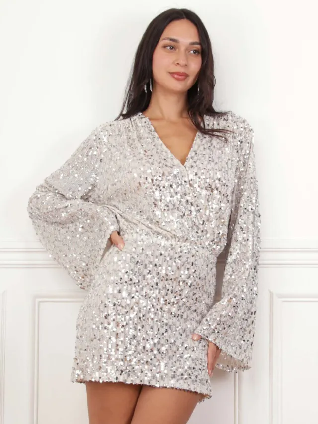 La Modeuse Jurk La Modeuse 76635_P181504 Beige