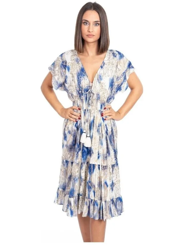 Isla Bonita By Sigris Korte Jurk Isla Bonita By Sigris Korte Jurk Wit