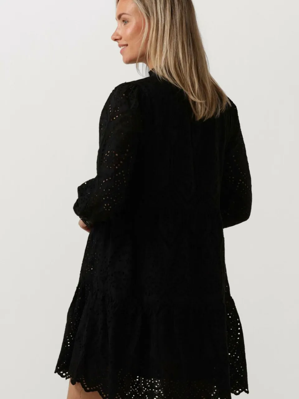 Y.A.S. YAS Dames Jurken Yasholi Ls Dress - Zwart, foto 3