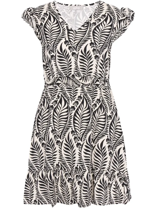 Usha Dress black