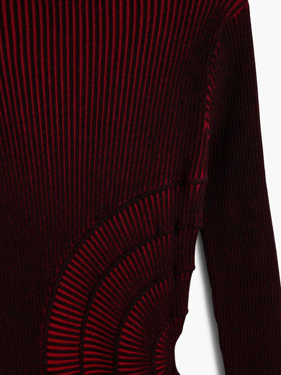 Desigual midi jurk met dessin rood/zwart, foto 7