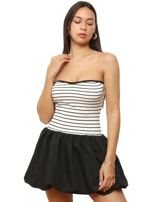 La Modeuse Jurk La Modeuse 75138_P177564 Zwart