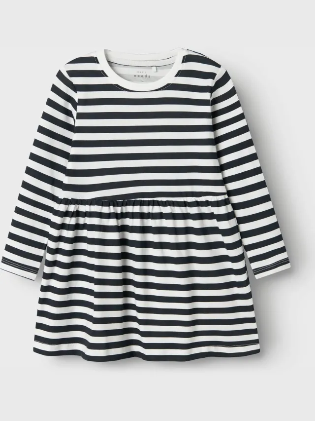 NAME IT Jurk Lange mouwen Bright White