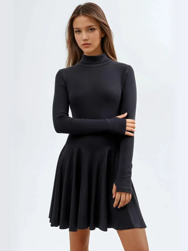 Busem Mini Coljurk Zwart