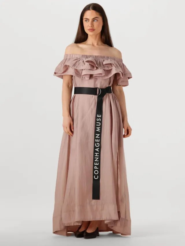 COPENHAGEN MUSE Dames Jurken Molly Dress - Lichtroze